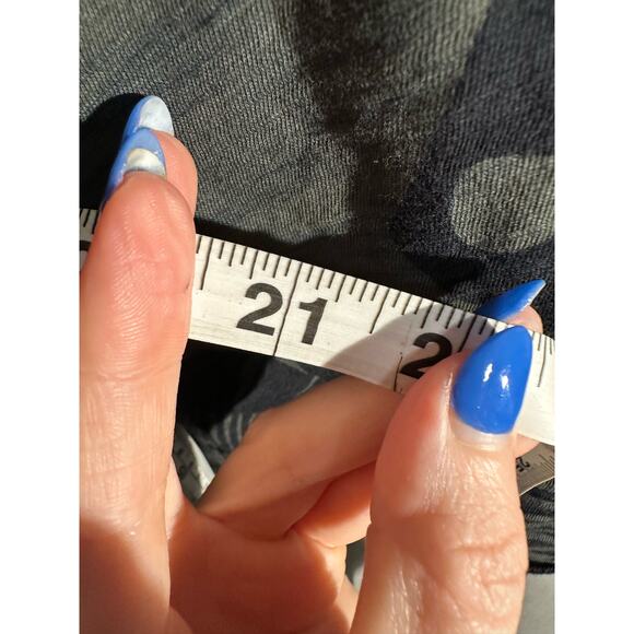 iCantoo Top Womens Small Green Floral Tunic Black Lagenlook Artsy Flowy Boho6 - Picture 7 of 7